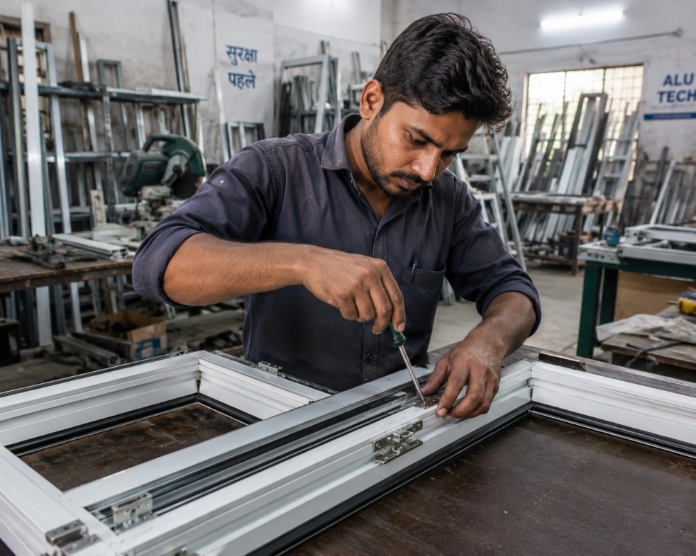 Aluminium window maker